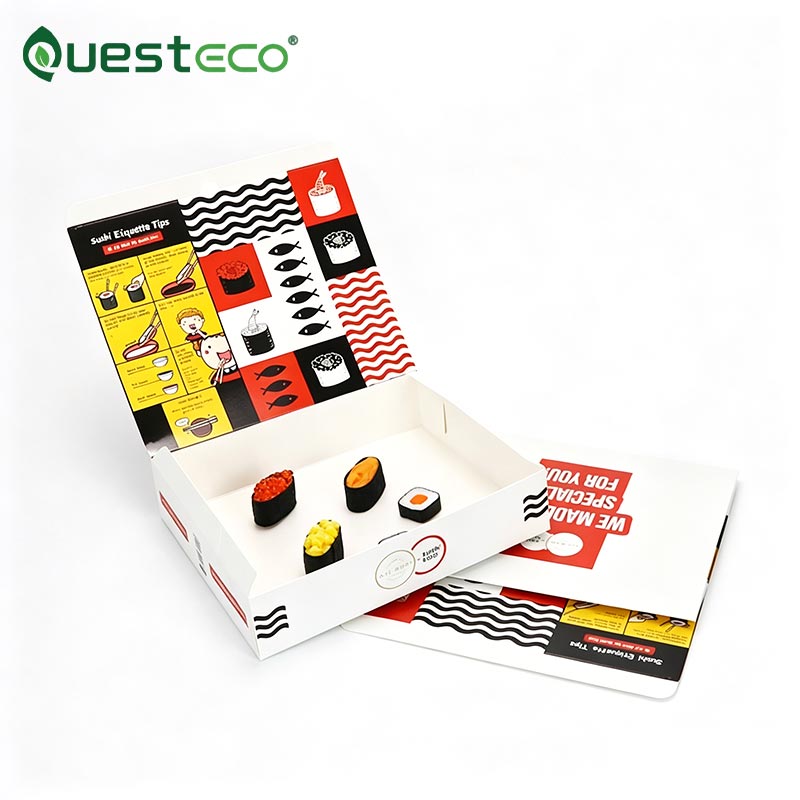 Kertakäyttöinen Sushi Takeaway Box